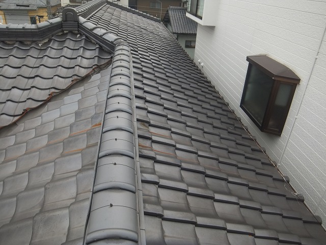 屋根の弱点を守る棟瓦